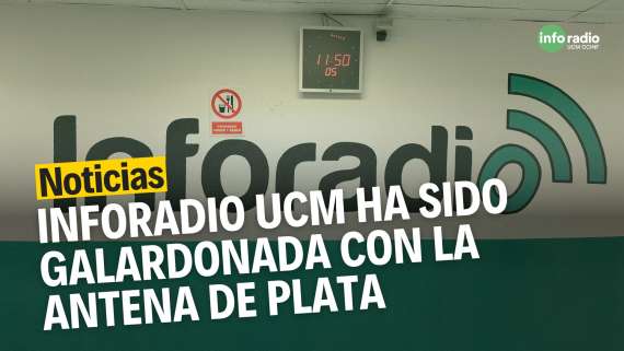 Inforadio UCM ha sido galardonada con la antena de Plata